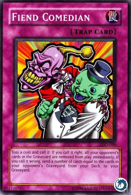 Démon Comédien (LOD-FR098) - Fiend Comedian (LOD-098) - Carte Yu-Gi-Oh