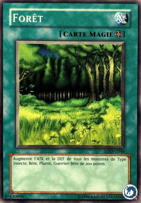 Forêt (LDD-C046) - Forest (LOB-046) - Carte Yu-Gi-Oh