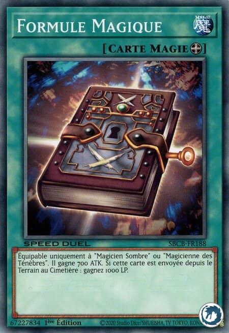 Formule Magique (SBCB-FR188) - Magic Formula (SBCB-EN188) - Carte Yu-Gi-Oh