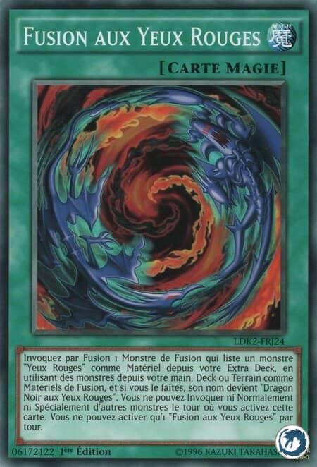 Fusion Aux Yeux Rouges (LDK2-FRJ24) - Red-Eyes Fusion (LDK2-ENJ24) - Carte Yu-Gi-Oh