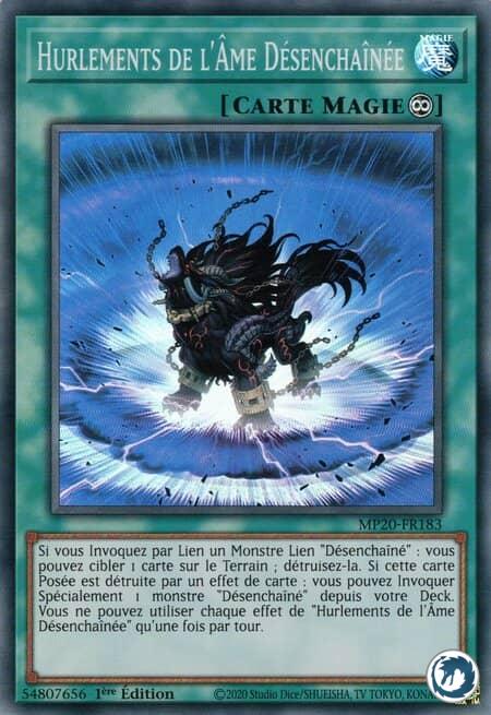 Hurlements de l'Âme Désenchaînée (MP20-FR183) - Wailing of the Unchained Souls (MP20-EN183) - Carte Yu-Gi-Oh