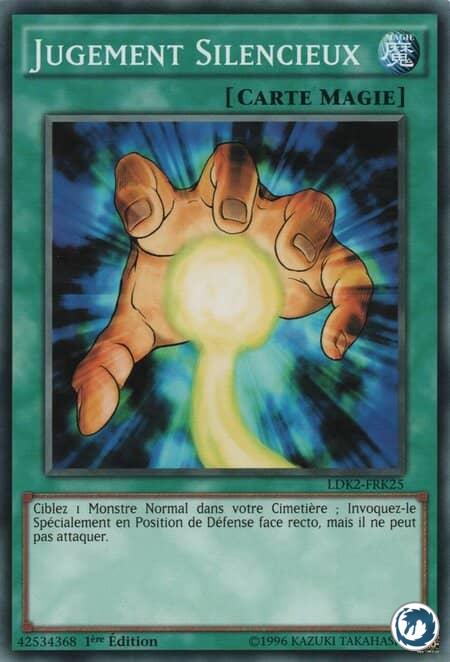 Jugement Silencieux (LDK2-FRK25) - Silent Doom (LDK2-ENK25) - Carte Yu-Gi-Oh