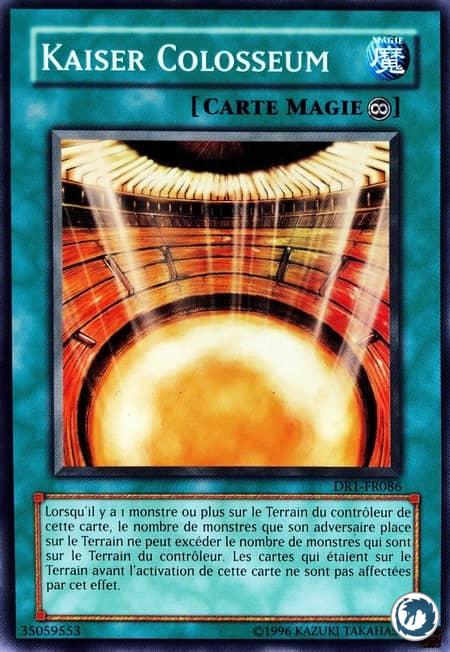 Kaiser Colosseum (DR1-FR086) - Kaiser Colosseum (DR1-EN086) - Carte Yu-Gi-Oh