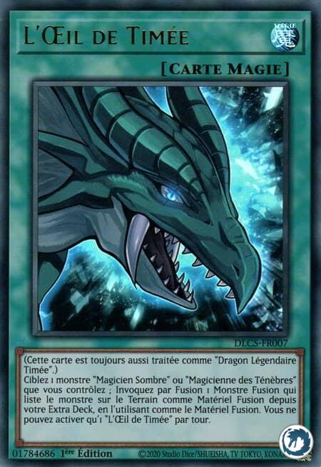 L'Œil de Timée (DLCS-FR007) - The Eye of Timaeus (DLCS-EN007) - Carte Yu-Gi-Oh
