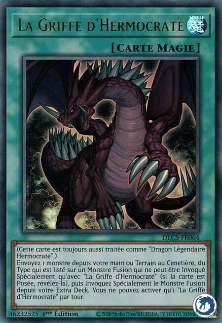 La Griffe d'Hermocrate (DLCS-FR064) - The Claw of Hermos (DLCS-EN064) - Carte Yu-Gi-Oh