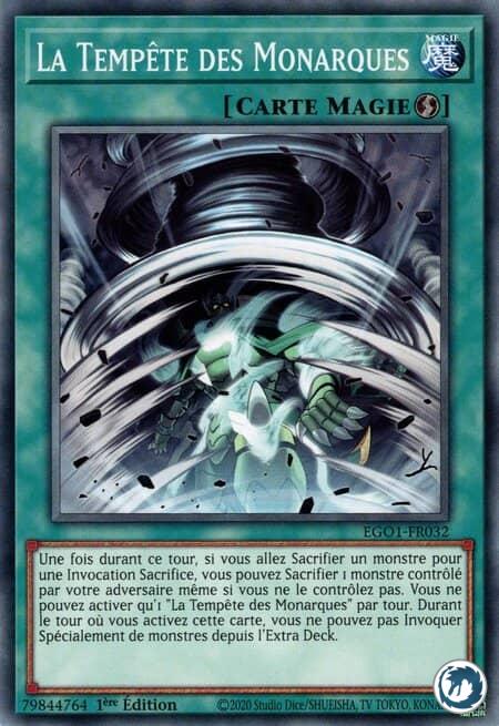La Tempête Des Monarques (EGO1-FR032) - The Monarchs Stormforth (EGO1-EN032) - Carte Yu-Gi-Oh