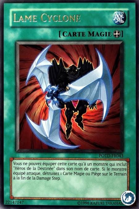 Lame Cyclone (POTD-FR043) - Cyclone Blade (POTD-EN043) - Carte Yu-Gi-Oh