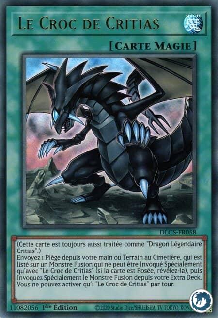 Le Croc De Critias (DLCS-FR058) - The Fang of Critias (DLCS-EN058) - Carte Yu-Gi-Oh