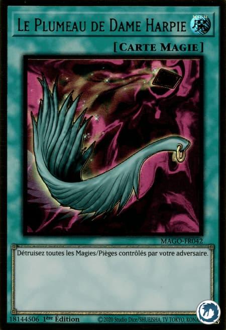 Le Plumeau De Dame Harpie (MAGO-FR042) - Harpie's Feather Duster (MAGO-EN042) - Carte Yu-Gi-Oh