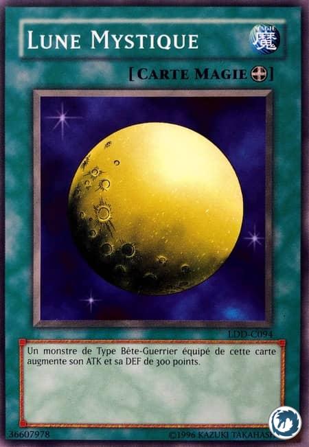 Lune Mystique (LDD-C094) - Mystical Moon (LOB-094) - Carte Yu-Gi-Oh
