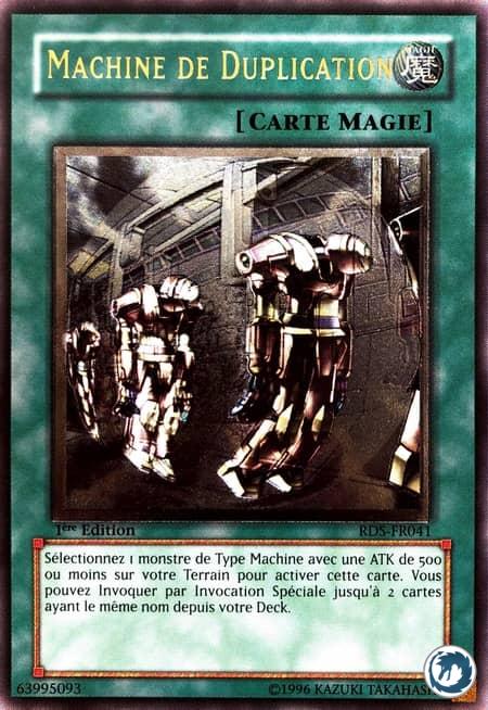 Machine De Duplication (RDS-FR041) - Machine Duplication (RDS-EN041) - Carte Yu-Gi-Oh