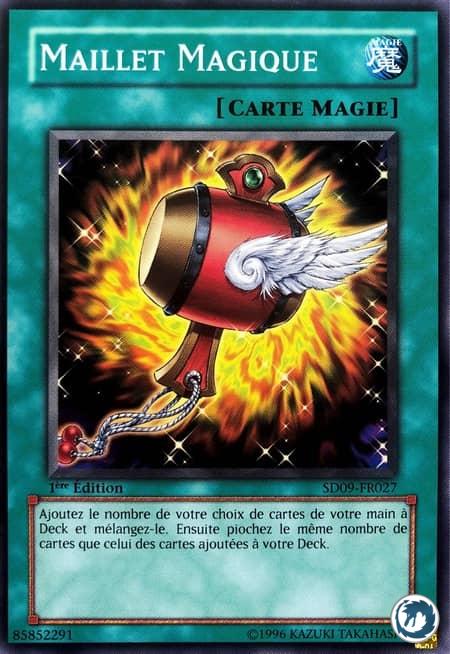 Maillet Magique (SD09-FR027) - Magical Mallet (SD09-EN027) - Carte Yu-Gi-Oh
