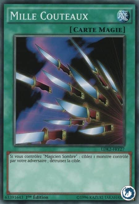 Mille Couteaux (LDK2-FRY27) - Thousand Knives (LDK2-ENY27) - Carte Yu-Gi-Oh