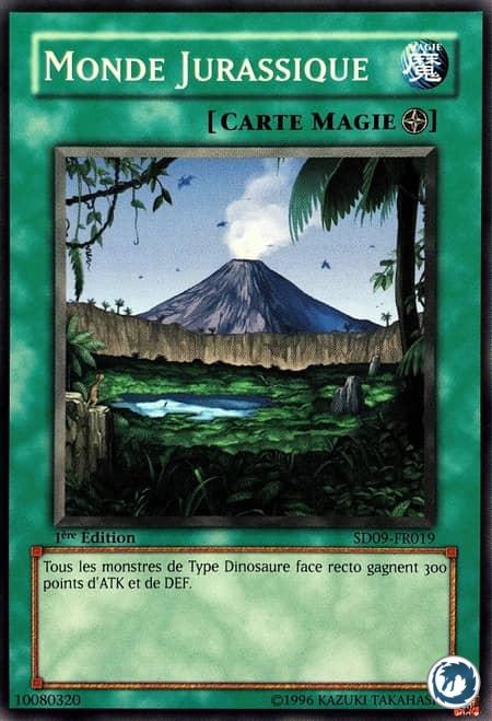 Monde Jurassique (SD09-FR019) - Jurassic World (SD09-EN019) - Carte Yu-Gi-Oh