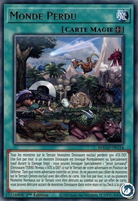 Monde Perdu (MAGO-FR154) - Lost World (MAGO-EN154) - Carte Yu-Gi-Oh