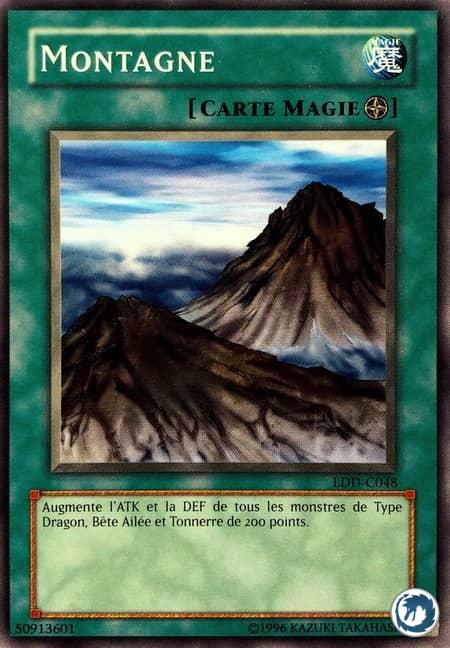 Montagne (LDD-C048) - Mountain (LOB-048) - Carte Yu-Gi-Oh