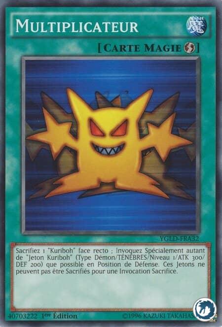 Multiplicateur (YGLD-FRA32) - Multiply (YGLD-ENA32) - Carte Yu-Gi-Oh