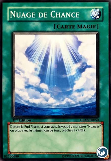 Nuage De Chance (GLAS-FR050) - Lucky Cloud (GLAS-EN050) - Carte Yu-Gi-Oh