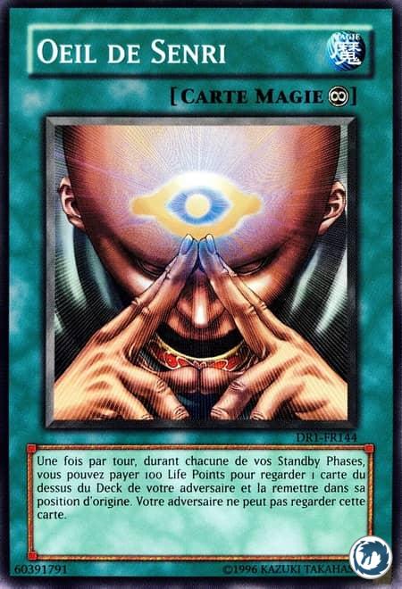 Oeil De Senri (DR1-FR144) - Senri Eye (DR1-EN144) - Carte Yu-Gi-Oh