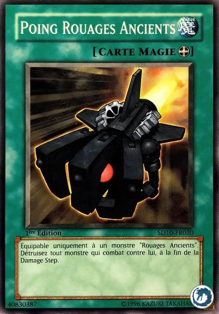 Poing Rouages Ancients (SD10-FR020) - Ancient Gear Fist (SD10-EN020) - Carte Yu-Gi-Oh