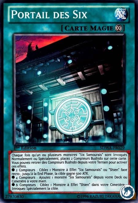 Portail Des Six (SDWA-FR029) - Gateway of the Six (SDWA-EN029) - Carte Yu-Gi-Oh