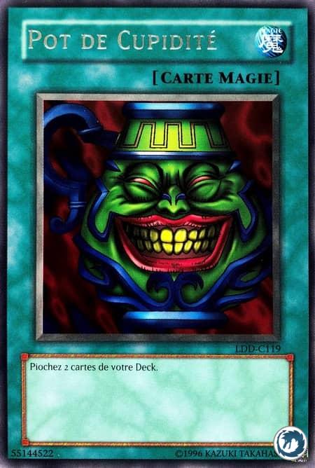 Pot De Cupidité (LDD-C119) - Pot of Greed (LOB-119) - Carte Yu-Gi-Oh