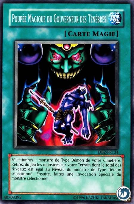 Poupée Magique Du Gouverneur Des Ténèbres (DB2-FR134) - The Puppet Magic Of Dark Ruler (DB2-EN134) - Carte Yu-Gi-Oh