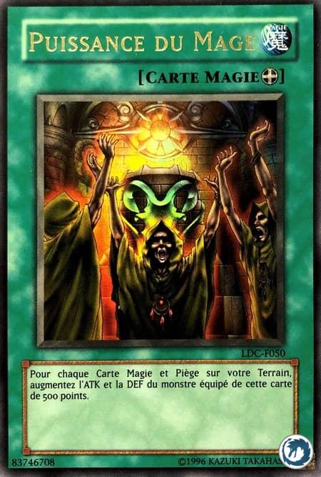 Puissance Du Mage (LDC-F050) - Mage Power (LON-050) - Carte Yu-Gi-Oh
