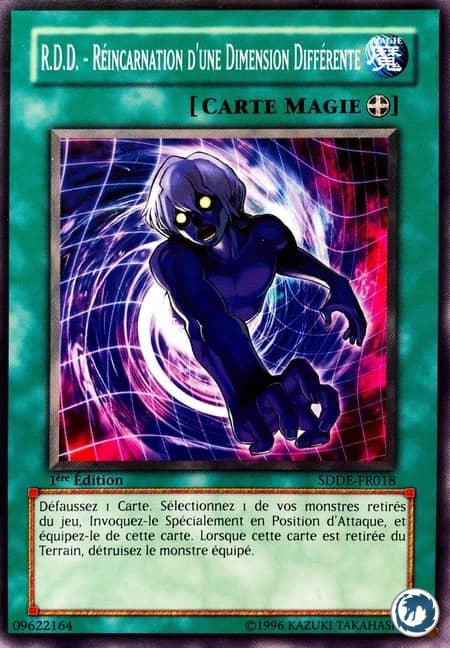 R.D.D. - Réincarnation D'une Dimension Différente (SDDE-FR018) - D.D.R. - Different Dimension Reincarnation (SDDE-EN018) - Carte Yu-Gi-Oh