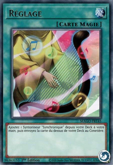 Réglage (MAGO-FR145) - Tuning (MAGO-EN145) - Carte Yu-Gi-Oh