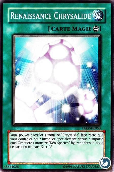 Renaissance Chrysalide (TAEV-FR050) - Cocoon Rebirth (TAEV-EN050) - Carte Yu-Gi-Oh