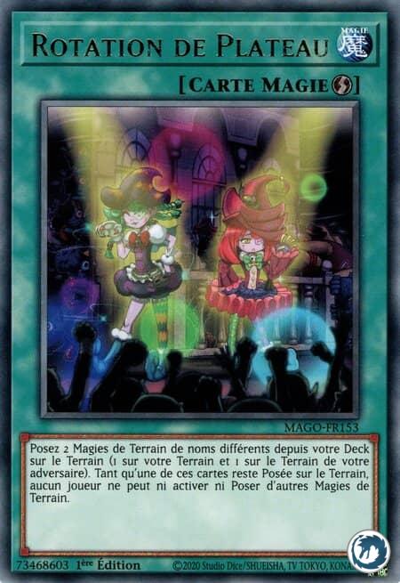 Rotation De Plateau (MAGO-FR153) - Set Rotation (MAGO-EN153) - Carte Yu-Gi-Oh