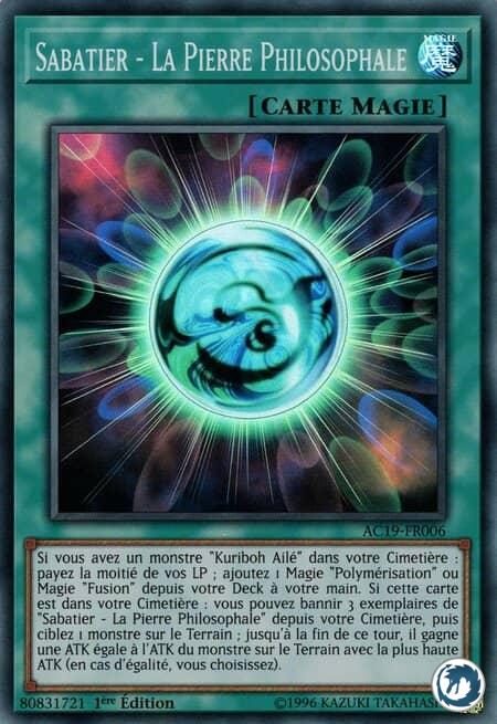 Sabatier - La Pierre Philosophale (AC19-FR006) - Sabatiel - The Philosopher's Stone (AC19-EN006) - Carte Yu-Gi-Oh