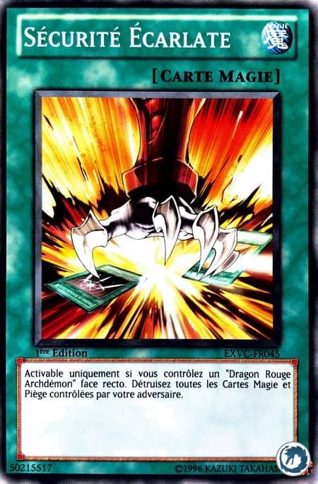 Sécurité Ecarlate (EXVC-FR045) - Scarlett Security (EXVC-EN045) - Carte Yu-Gi-Oh