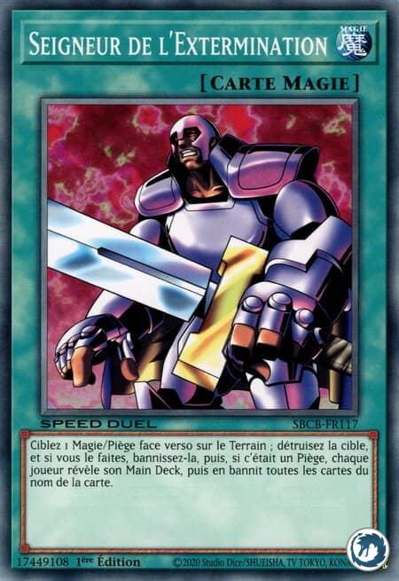 Seigneur De L'Extermination (SBCB-FR117) - Nobleman of Extermination (SBCB-EN117) - Carte Yu-Gi-Oh