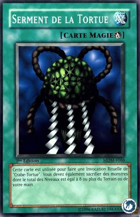 Serment De La Tortue (MDM-F066) - Turtle Oath (MRL-066) - Carte Yu-Gi-Oh