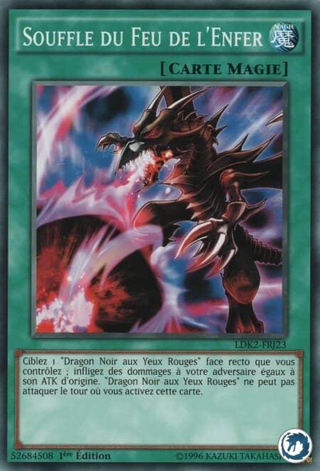 Souffle Du Feu De L'Enfer (LDK2-FRJ23) - Inferno Fire Blast (LDK2-ENJ23) - Carte Yu-Gi-Oh