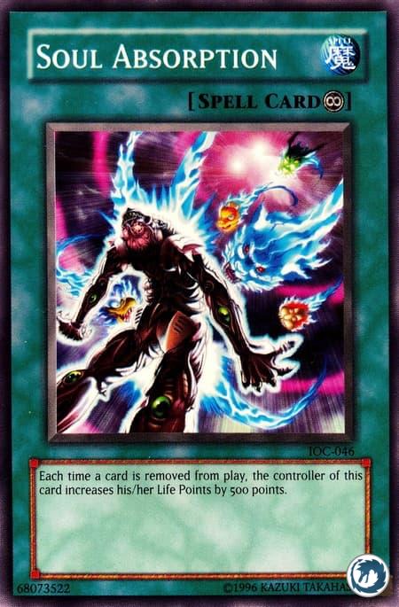 Absorption de l'Âme (IOC-FR046) - Soul Absorption (IOC-046) - Carte Yu-Gi-Oh