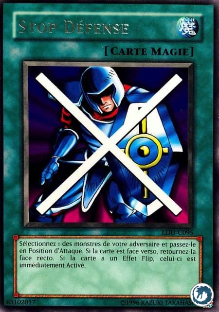 Stop Défense (LDD-C095) - Stop Defense (LOB-095) - Carte Yu-Gi-Oh