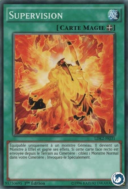 Supervision (LDK2-FRJ31) - Supervise (LDK2-ENJ31) - Carte Yu-Gi-Oh