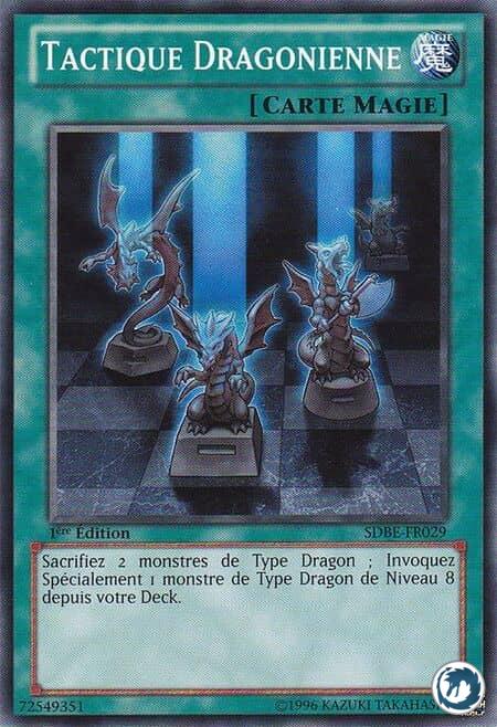 Tactique Dragonienne (SDBE-FR029) - Dragonics Tactics (SDBE-EN029) - Carte Yu-Gi-Oh