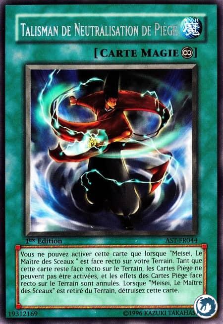 Talisman De Neutralisation De Piège (AST-FR044) - Talisman of Trap Sealing (AST-EN044) - Carte Yu-Gi-Oh