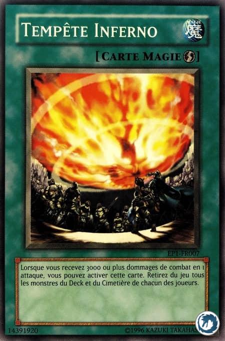 Tempête Inferno (EP1-FR007) - Inferno Tempest (EP1-EN007) - Carte Yu-Gi-Oh