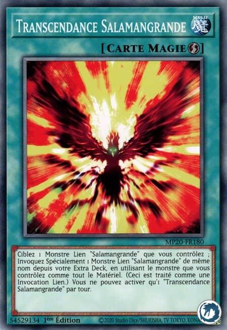 Transcendance Salamangrande (MP20-FR180) - Salamangreat Transcendence (MP20-EN180) - Carte Yu-Gi-Oh