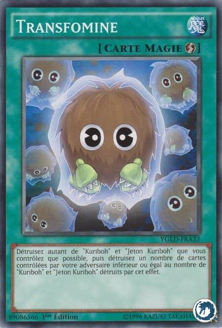 Transfomine (YGLD-FRA33) - Detonate (YGLD-ENA33) - Carte Yu-Gi-Oh
