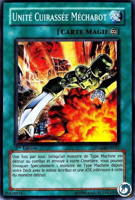 Unité Cuirassée Méchabot (SDMM-FR021) - Machina Armored Unit (SDMM-EN021) - Carte Yu-Gi-Oh