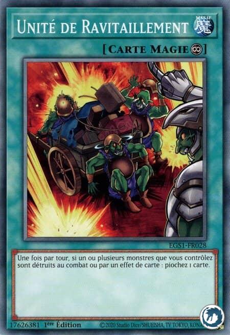 Unité De Ravitaillement (EGS1-FR028) - Supply Squad (EGS1-EN028) - Carte Yu-Gi-Oh