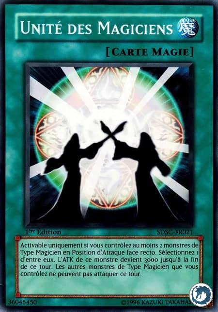 Unité Des Magiciens (SDSC-FR021) - Magicians Unite (SDSC-EN021) - Carte Yu-Gi-Oh