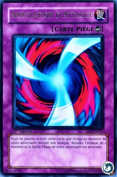 Annulation D'Attaque (DP1-FR027) - Negate Attack (DP1-EN027) - Carte Yu-Gi-Oh