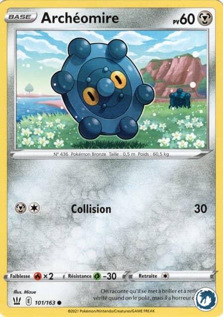 Archéomire (101/163) - Pokémon - Epée & Bouclier